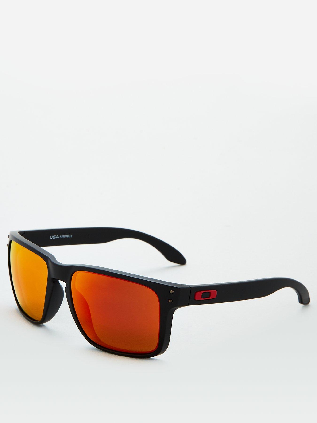 Image 1 of 4 of Oakley Oakley Holbrook XL Rectangle Sunglasses - Black