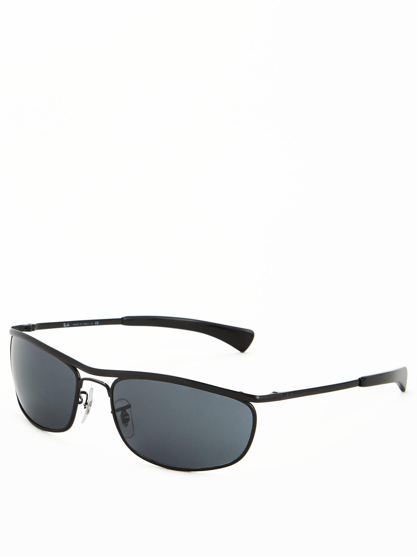 ray-ban-ray-ban-oval-lens-0rb3119m-sunglasses-blackfront