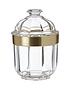 premier-housewares-small-acrylic-canister-with-gold-finishfront