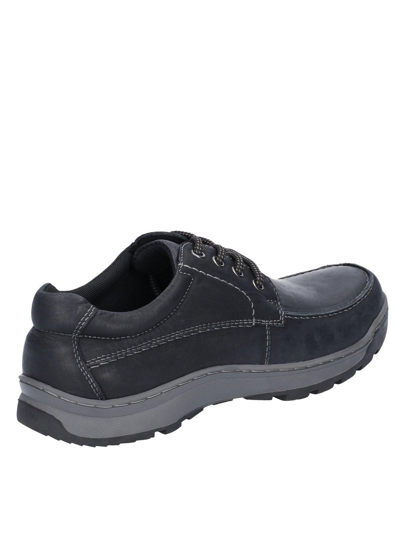 Image 2 of 4 of Hush Puppies Tucker Lace Up Shoes - Black