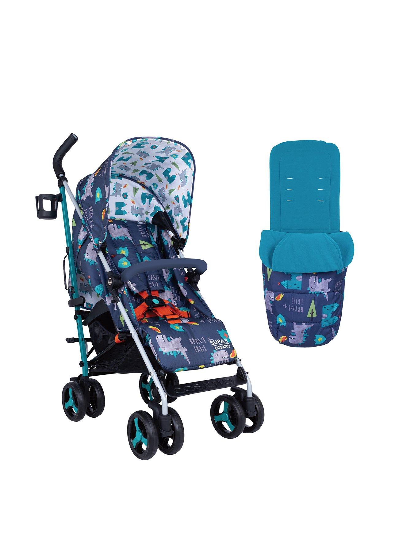 was £110 Chicco Echo Stroller Baby Pushchair With Raincover ON SALE Mr Blue 