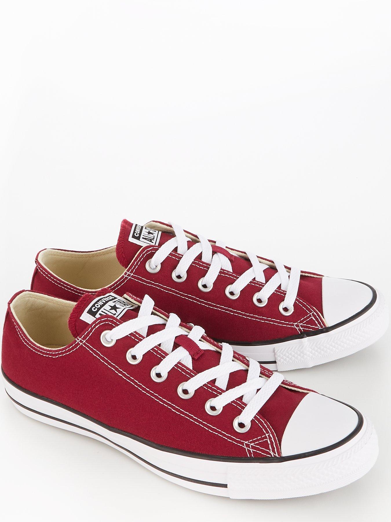 Mens maroon outlet converse high tops