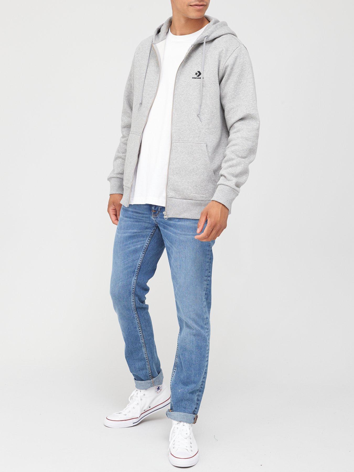 Converse star chevron full zip hoodie online