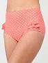 pour-moi-hot-spots-belted-high-waisted-control-brief-coralstillFront
