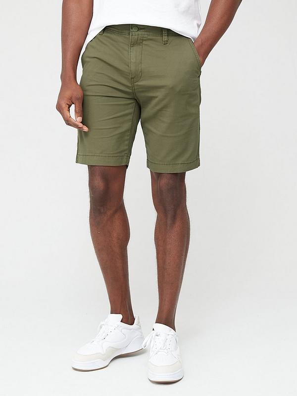 Levi's Standard Taper Fit Chino Shorts - Bunker Olive | Very Ireland