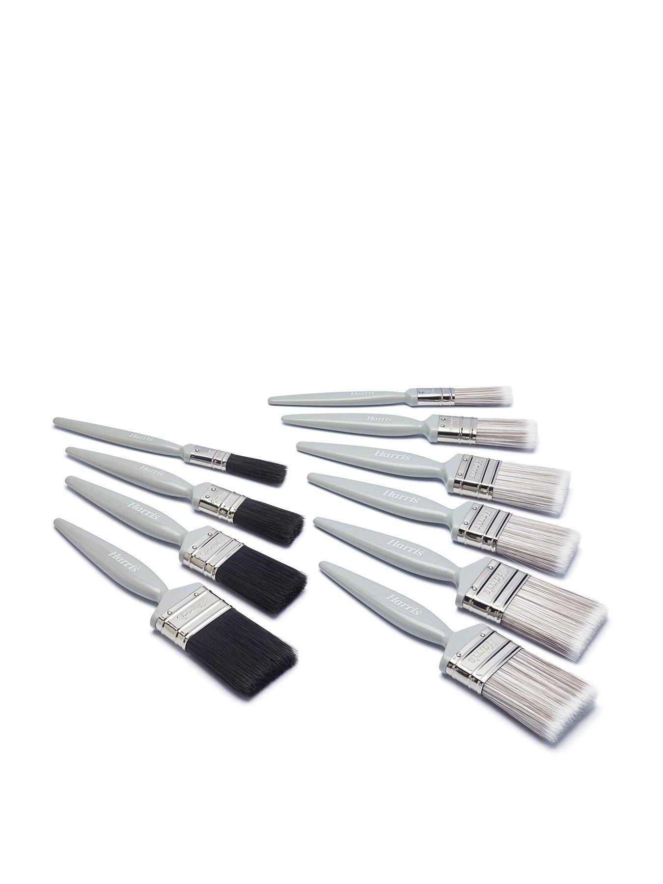 undefined Harris Essentials Walls  &  Ceilings  &  Woodwork Paint Brushes 10 Pack