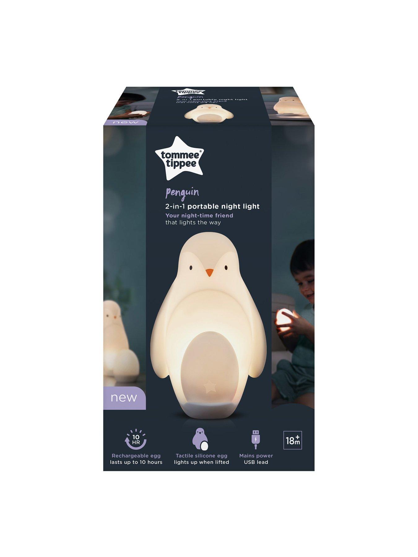 Image 2 of 2 of Tommee Tippee Penguin 2-in-1 Portable Night Light