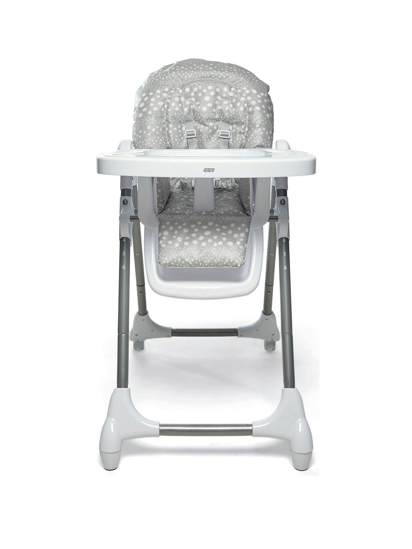 mamas-papas-snax-highchair-grey-spotfront