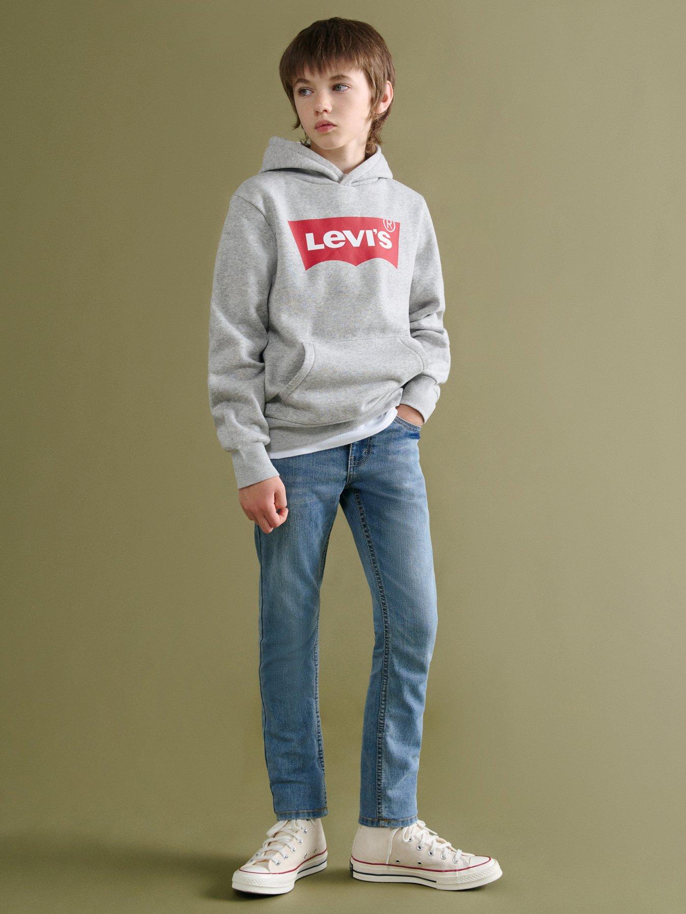 levis-boys-classic-batwing-hoodie-greyfront