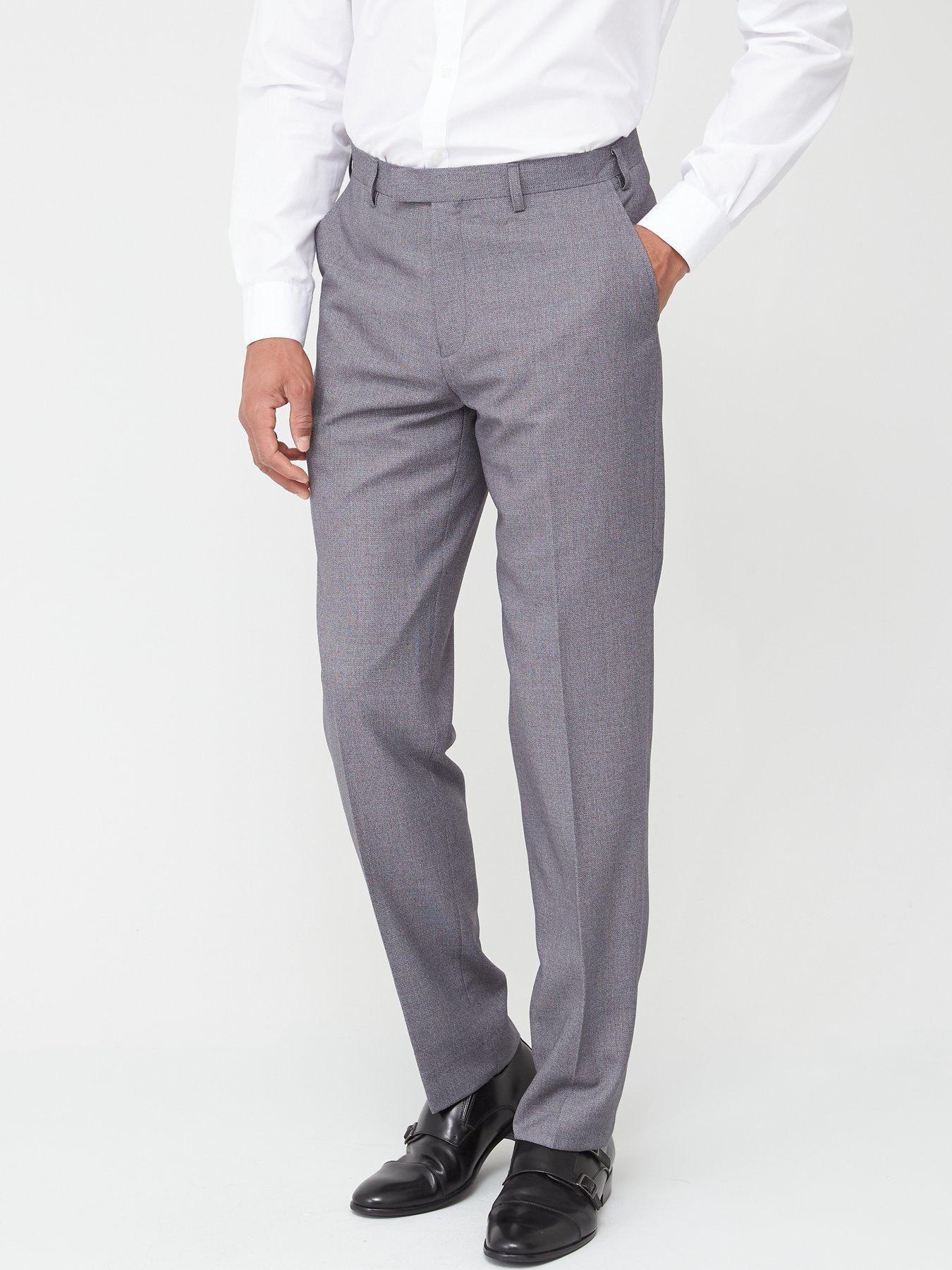 Skopes Harcourt Tailored Trousers - Silver