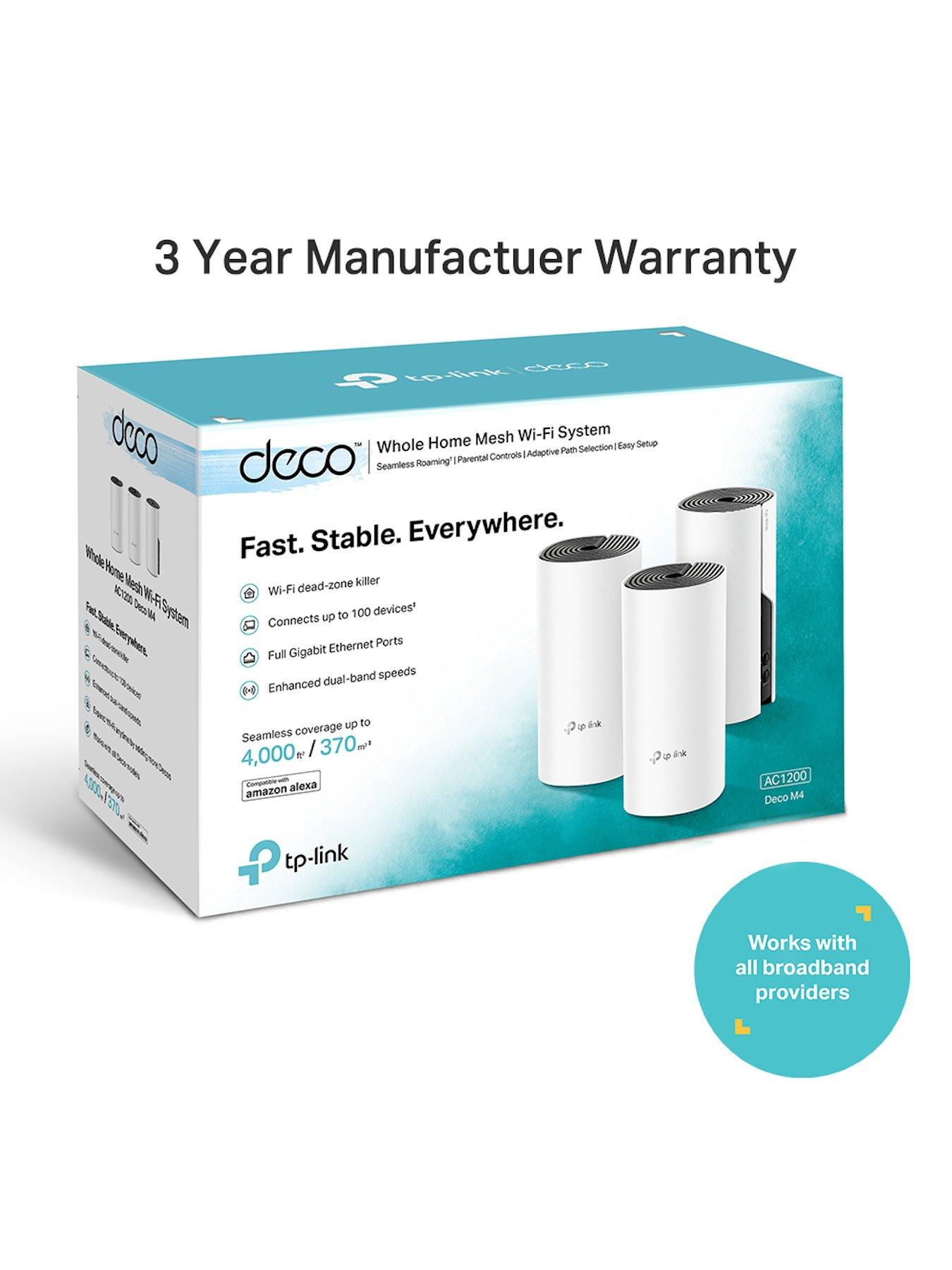 Image 7 of 7 of TP Link Deco M4 (3-Pack) AC1200 Whole Home Wi-Fi