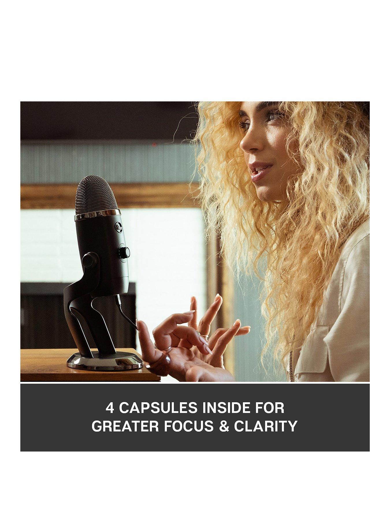 Image 2 of 8 of Blue Yeti X USB microphone -Blackout EMEA