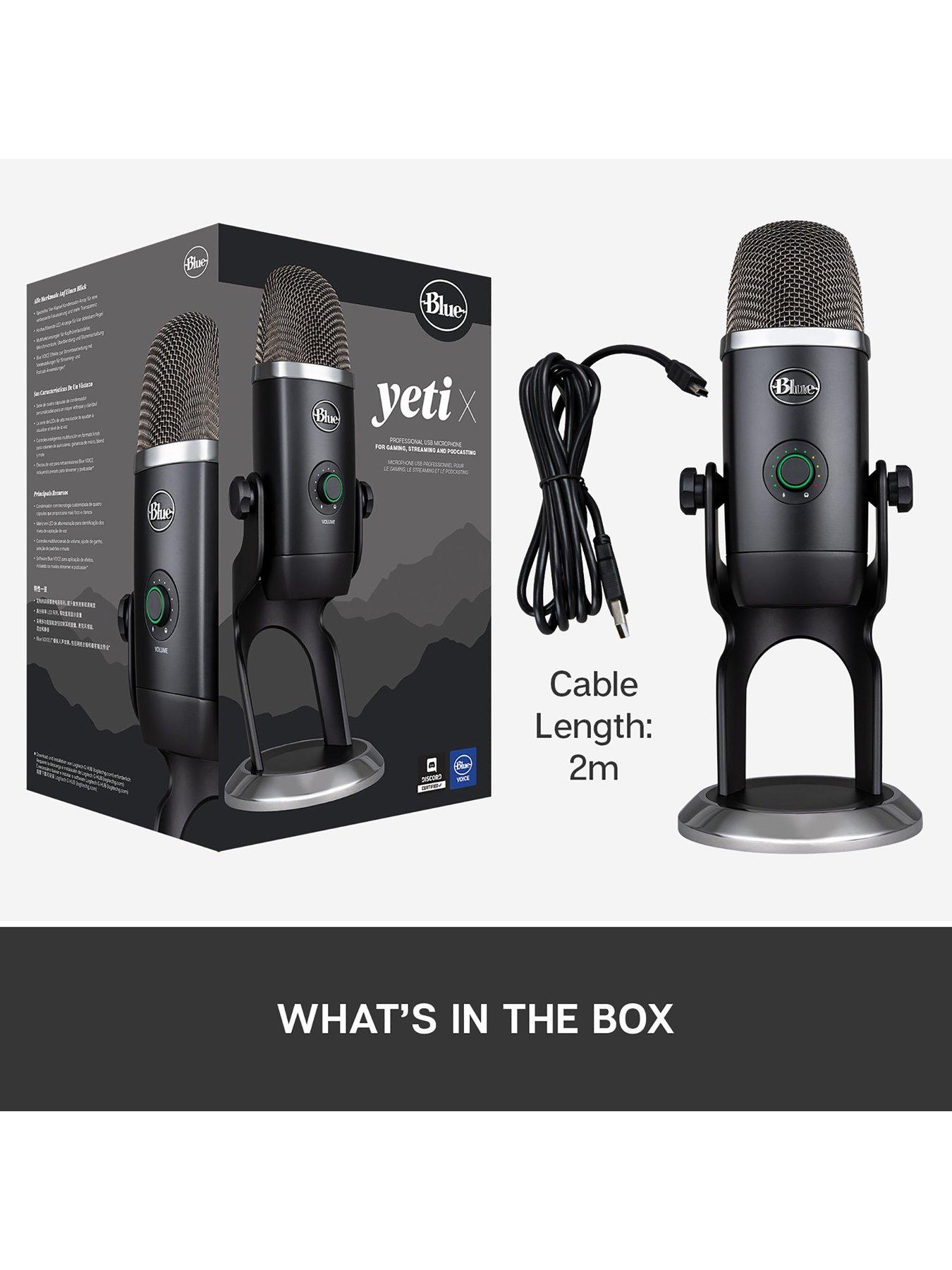 Image 6 of 8 of Blue Yeti X USB microphone -Blackout EMEA