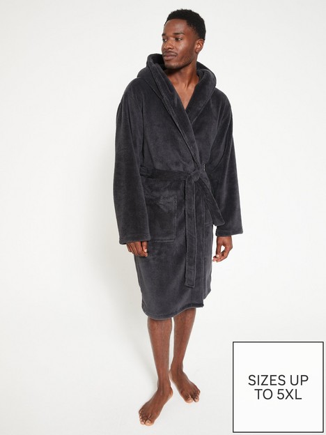everyday-supersoft-dressing-gown-with-hood-grey