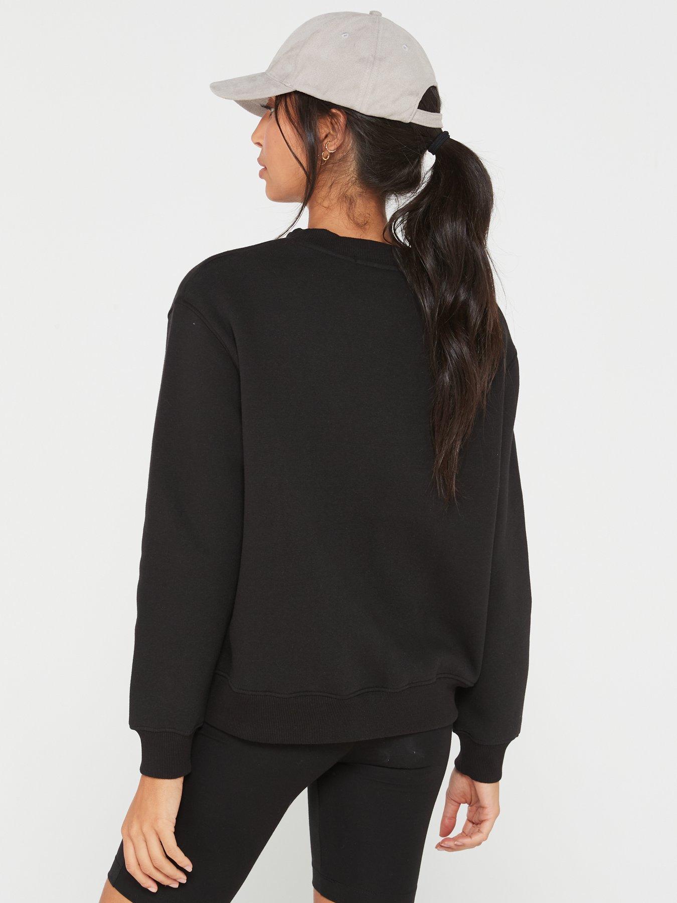 everyday-the-essential-crew-neck-sweat-blackstillFront