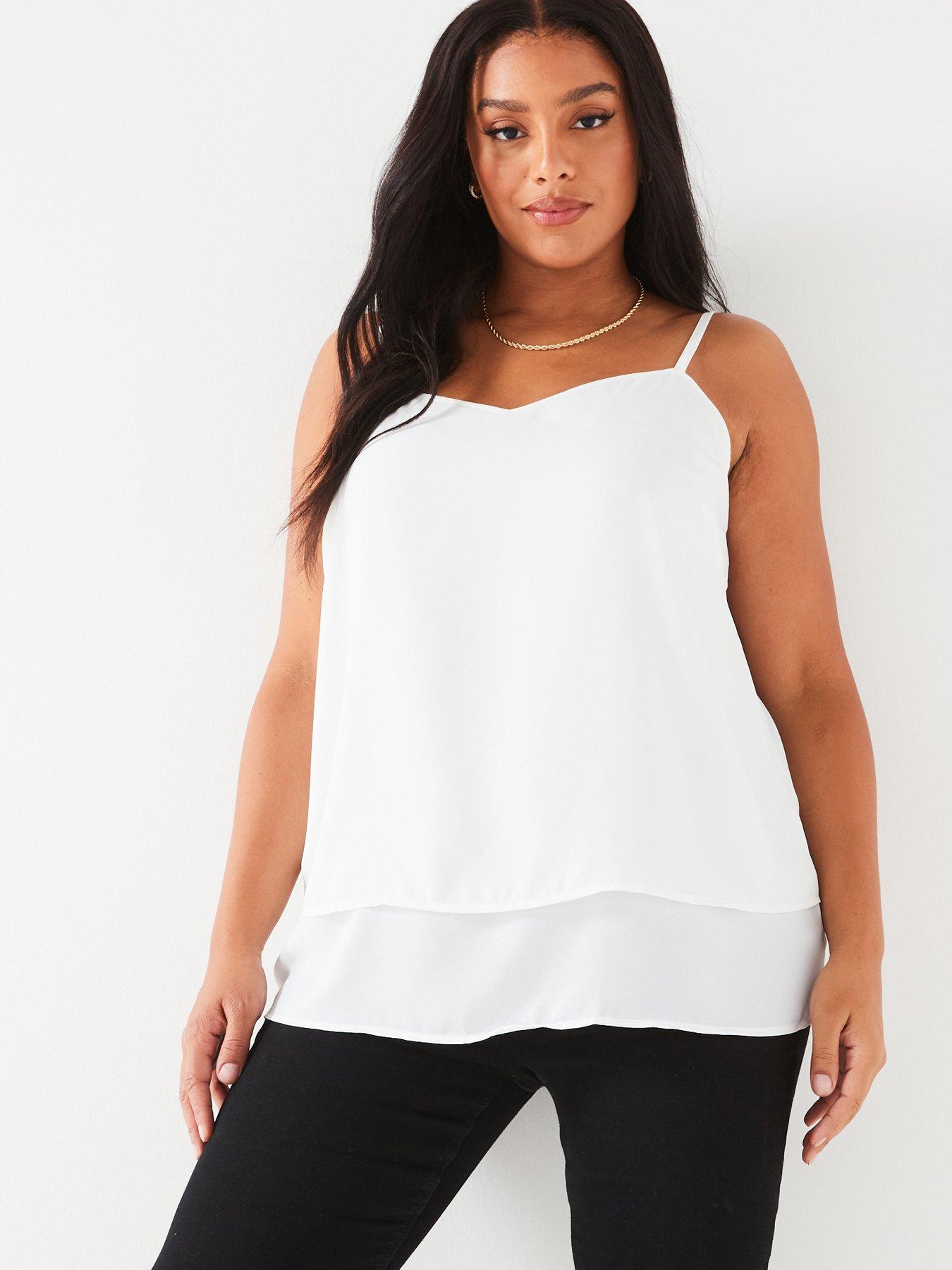 v-by-very-curve-woven-cami-top-ivoryfront
