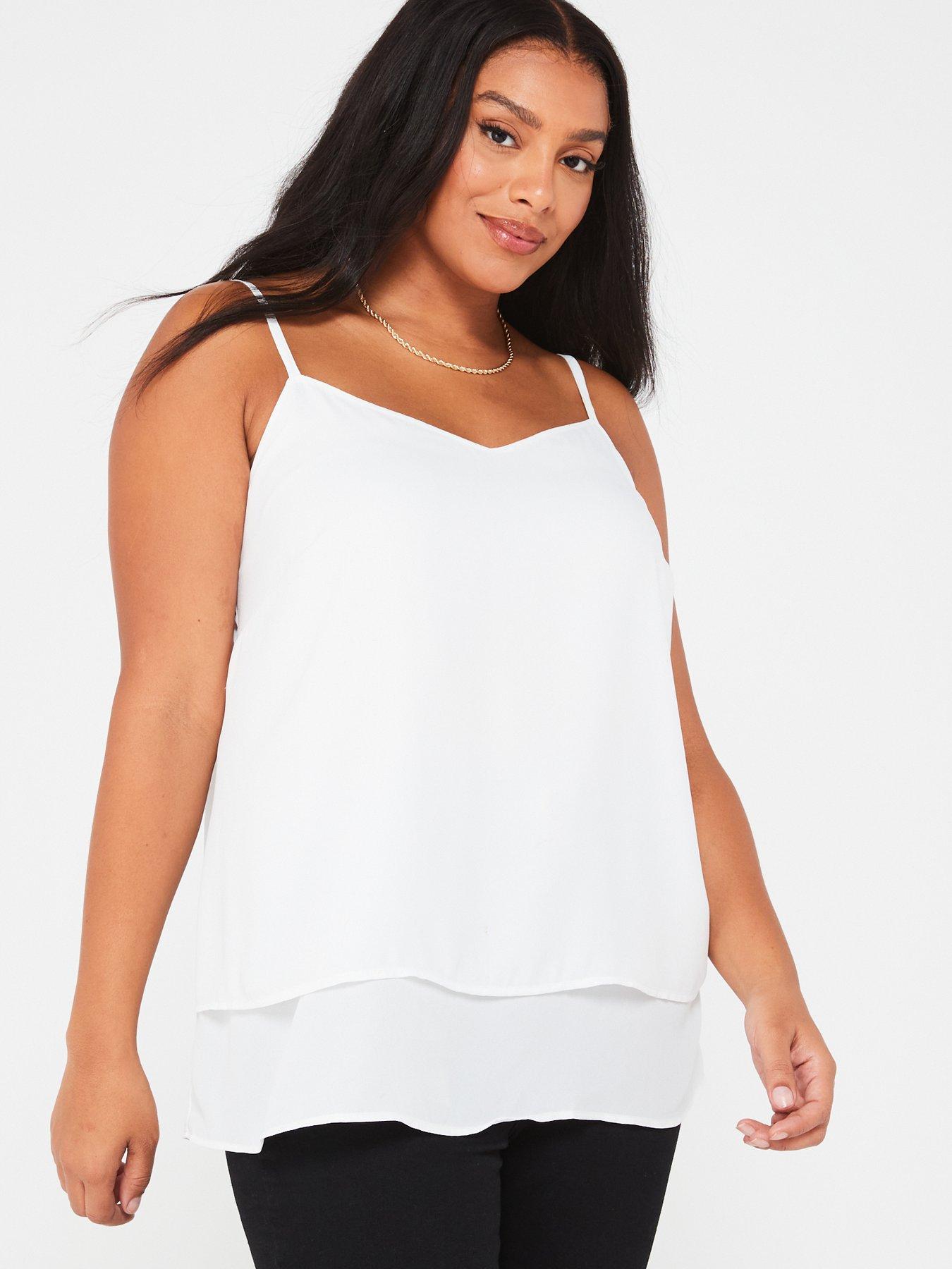 v-by-very-curve-woven-cami-top-ivorydetail