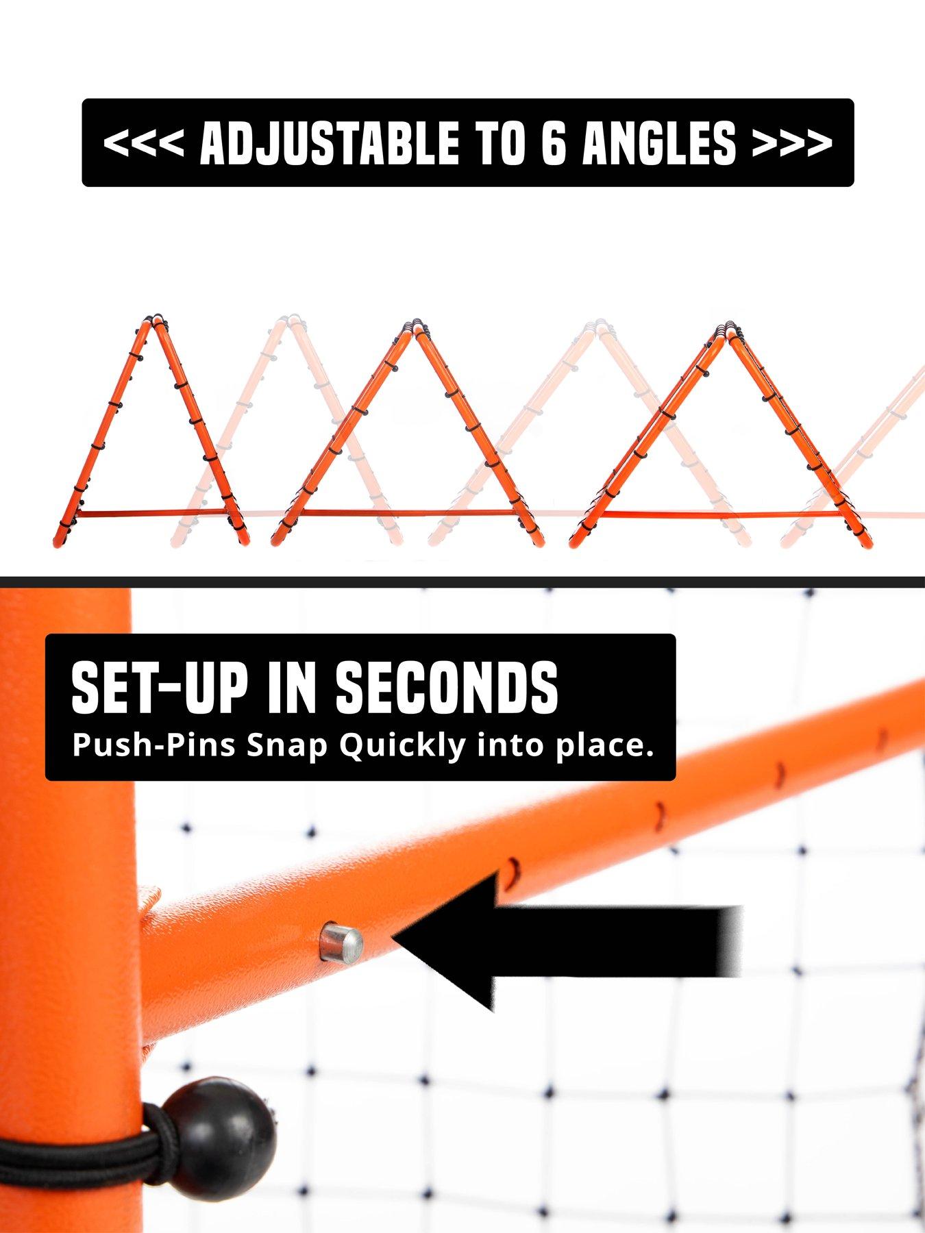 Image 4 of 7 of Football Flick Urban Training Essentials Dual Speed Rebounder