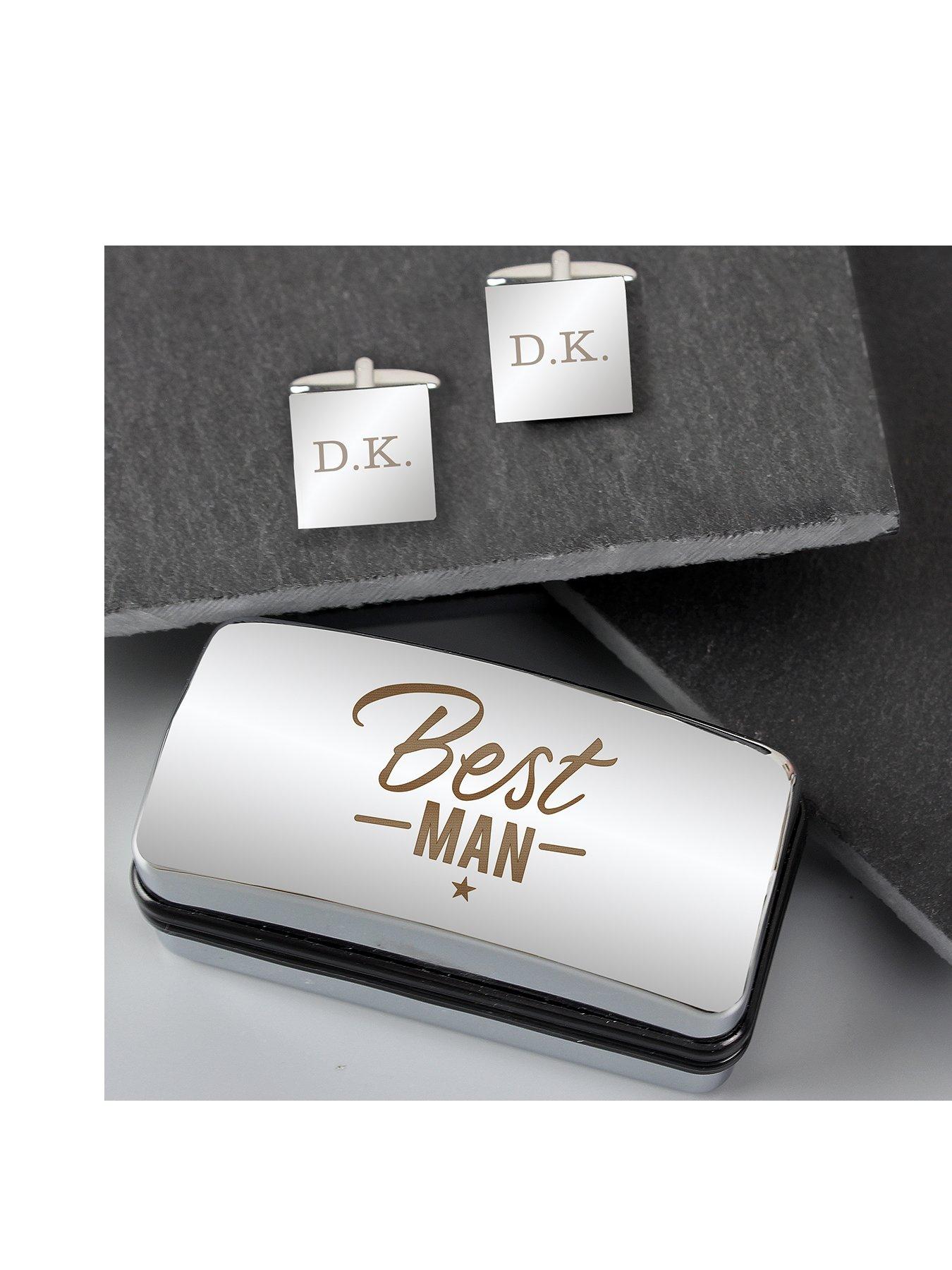 the-personalised-memento-company-personalised-stainless-steelnbspwedding-cufflinks-and-box-set