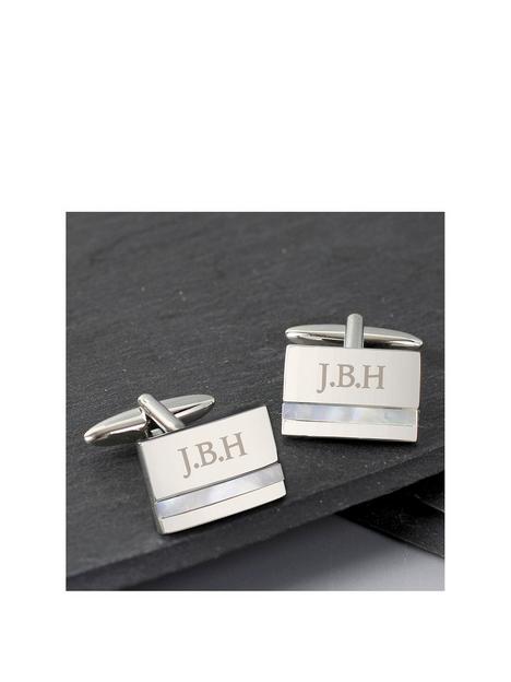 personalised-mother-of-pearl-cufflinks-3-character-maximum
