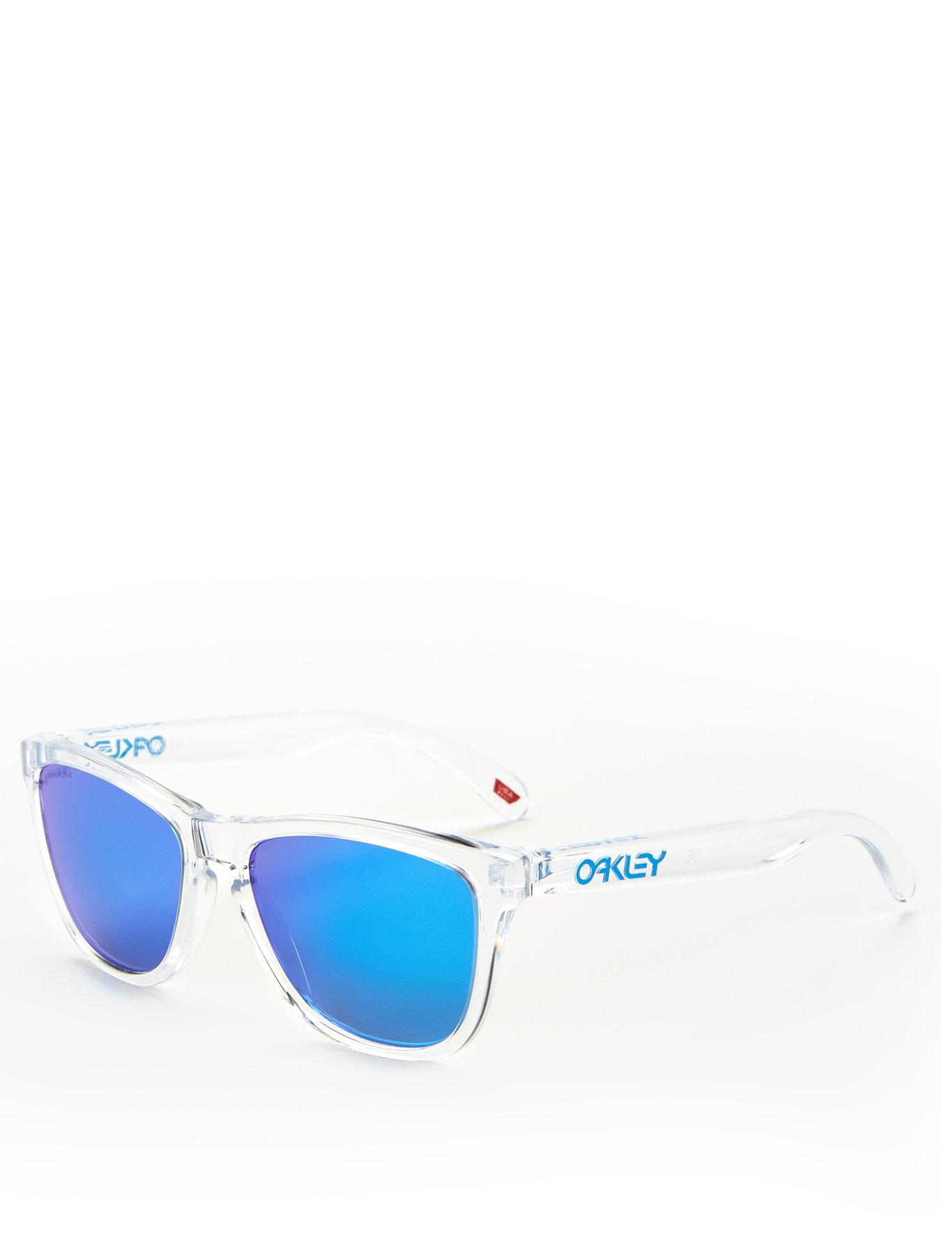 Oakley Frogskins Square Sunglasses - Clear