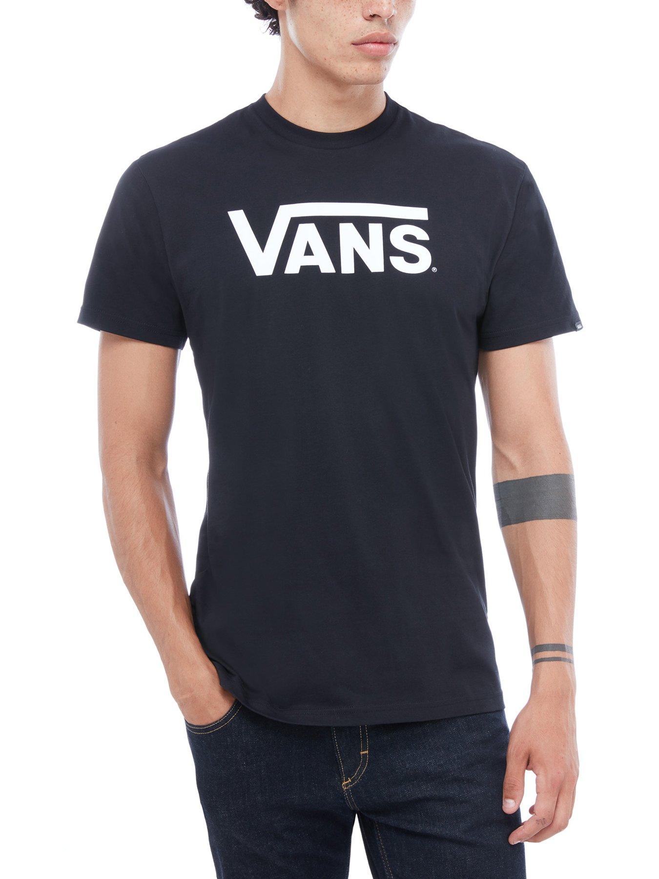 vans-mens-classic-logo-t-shirt-blackwhitefront