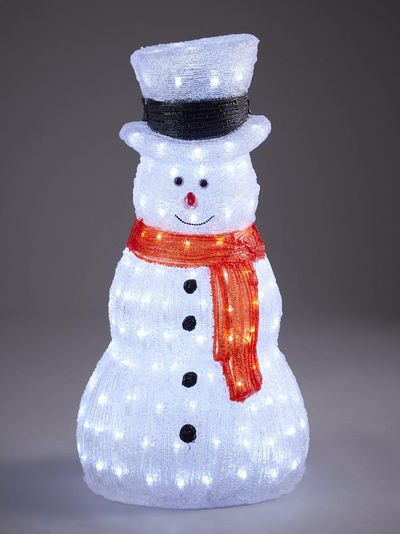 very-home-acrylic-outdoor-light-upnbspsnowman--nbsp70nbspcmstillFront