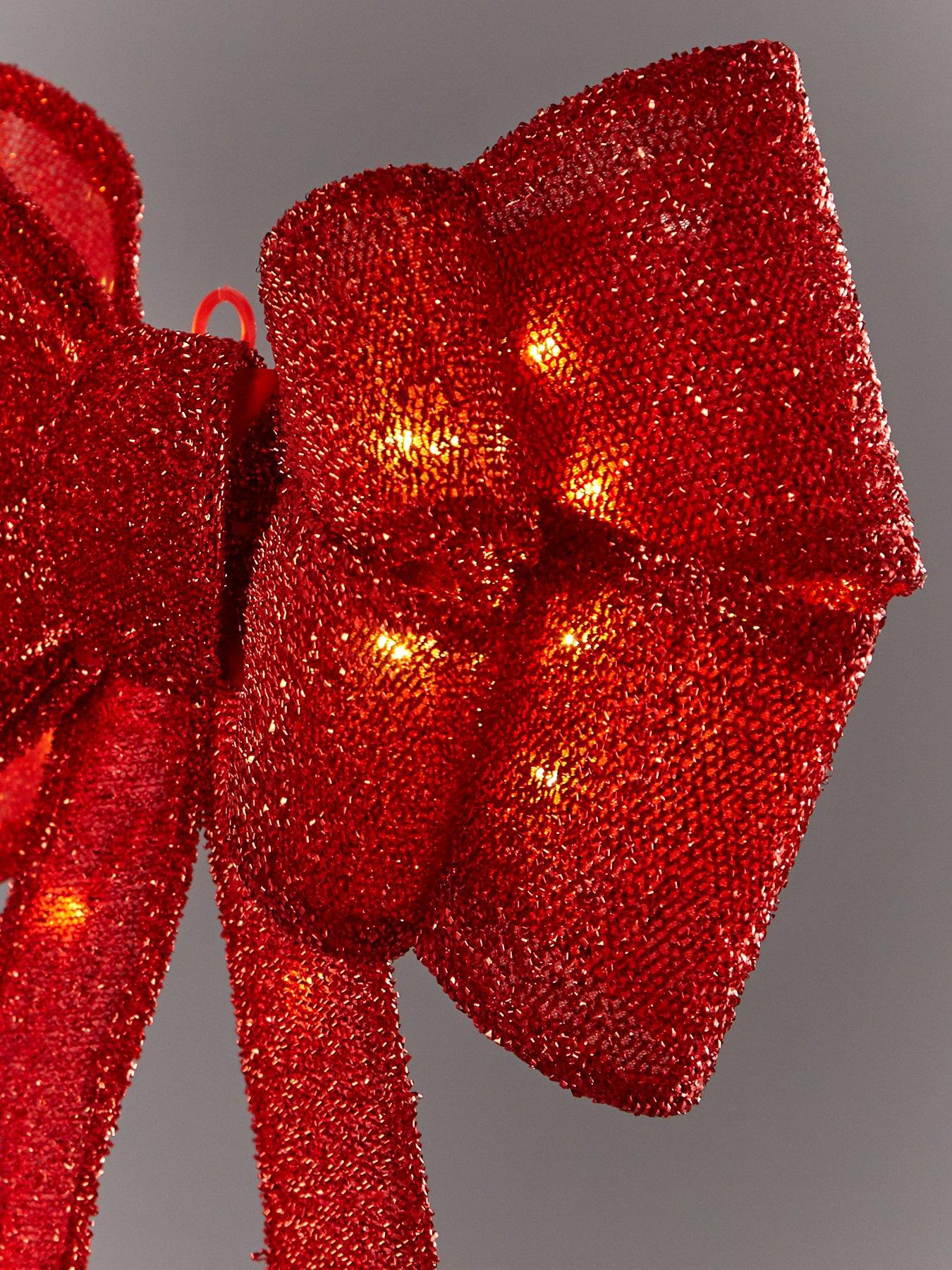 the-very-collection-battery-operated-led-christmas-doornbspbow-redoutfit