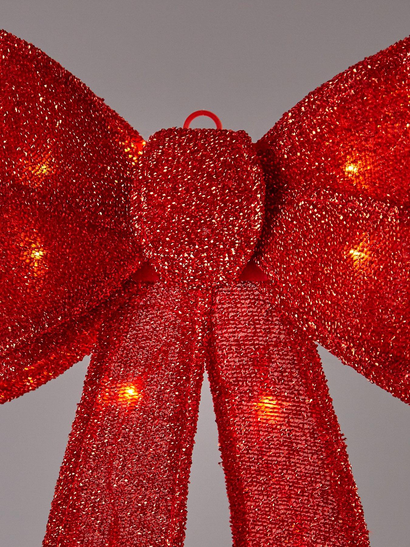 the-very-collection-battery-operated-led-christmas-doornbspbow-reddetail