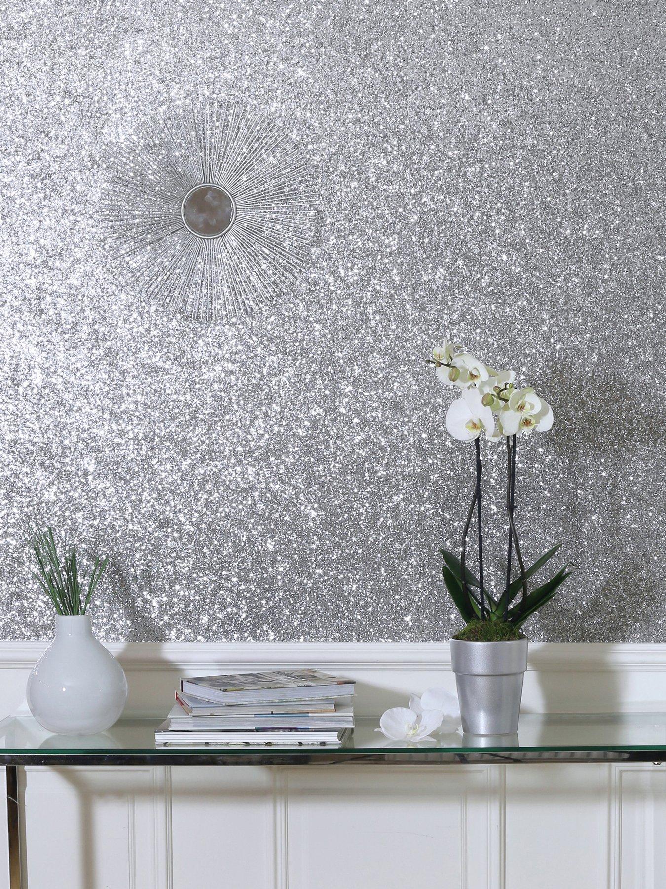 arthouse-sequin-sparkle-silver-wallpaper