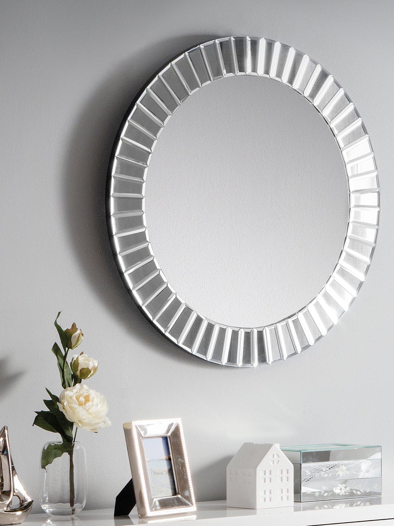 Image 1 of 4 of Julian Bowen Sonata Round Wall Mirror