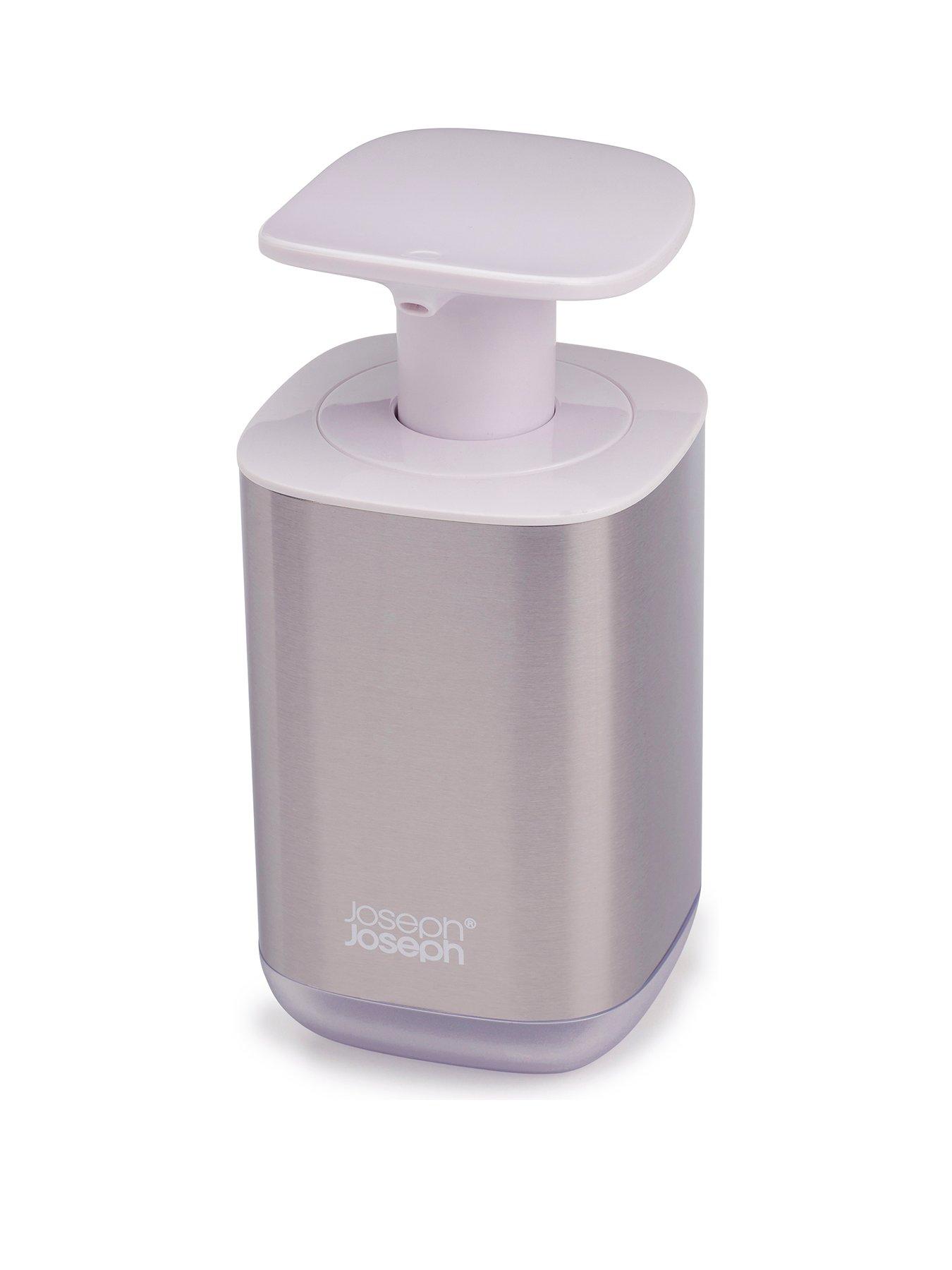 Joseph Joseph Presto Steel White Soap Dispenser
