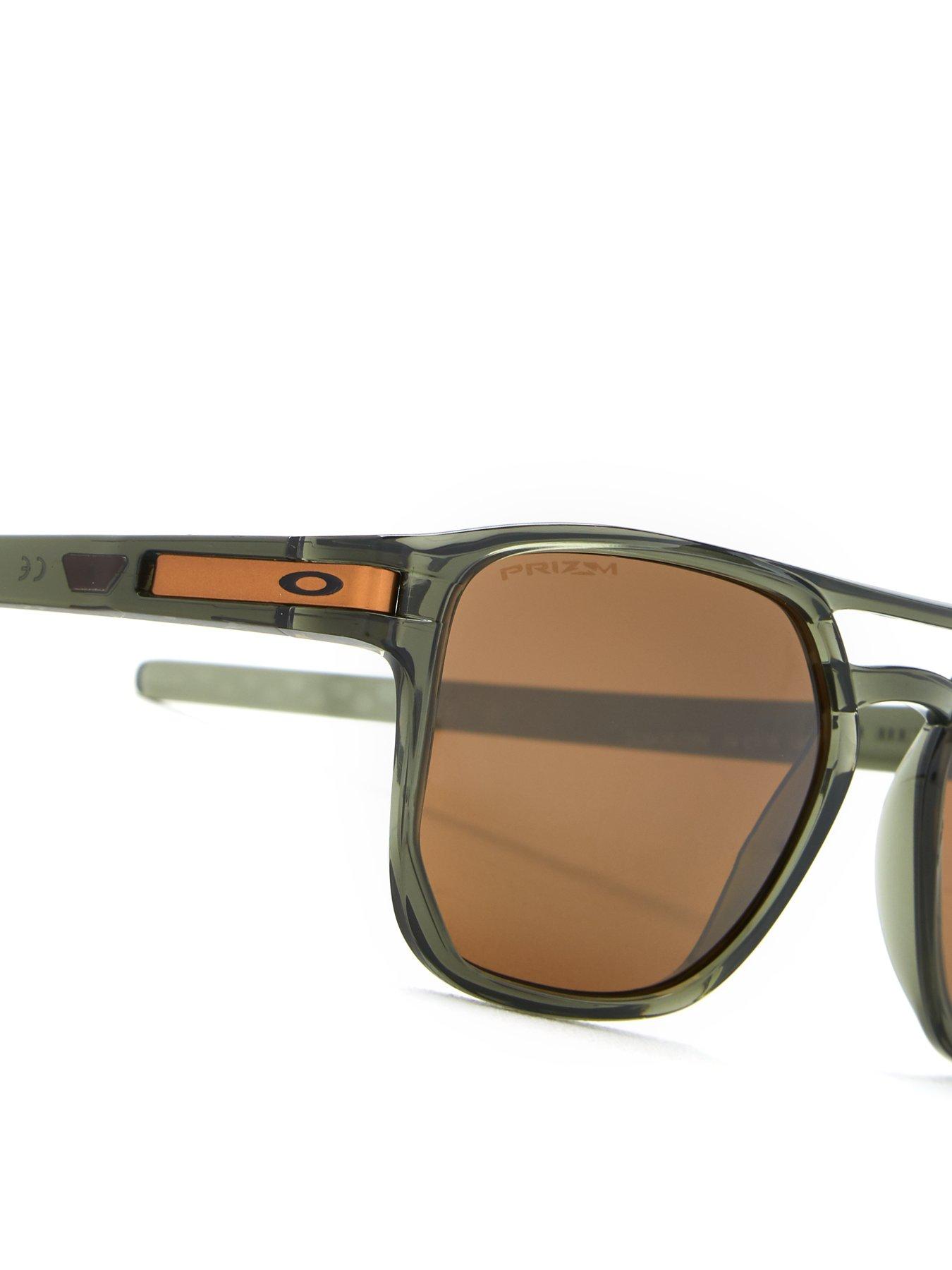 Image 2 of 3 of Oakley Oakley Latch Beta Round Sunglasses - Green