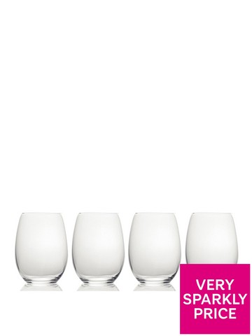 Dash of That Stemless Champagne Glassware Set - 4 Pack - Clear, 4