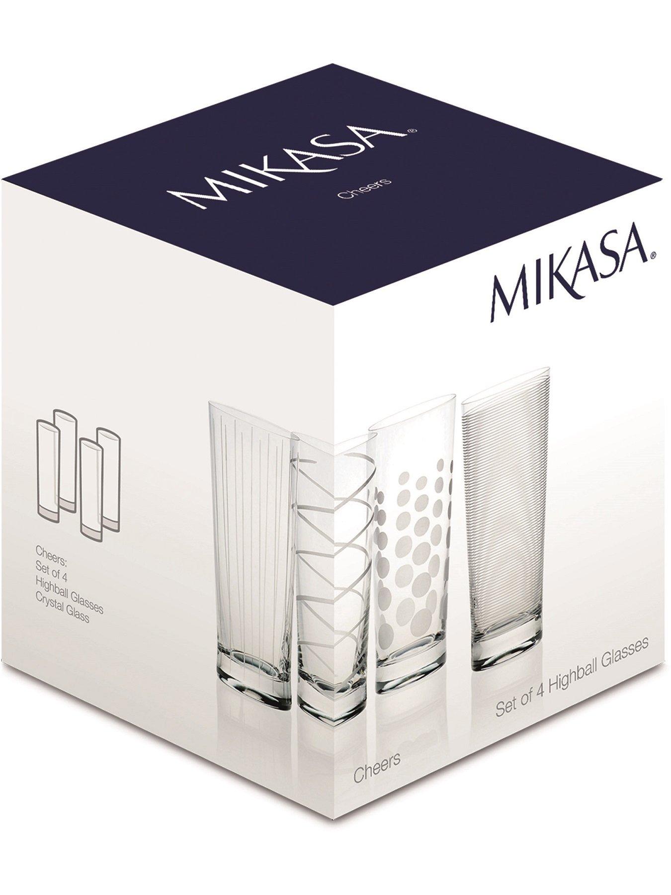 Image 5 of 6 of Mikasa Cheers High Ball Glasses