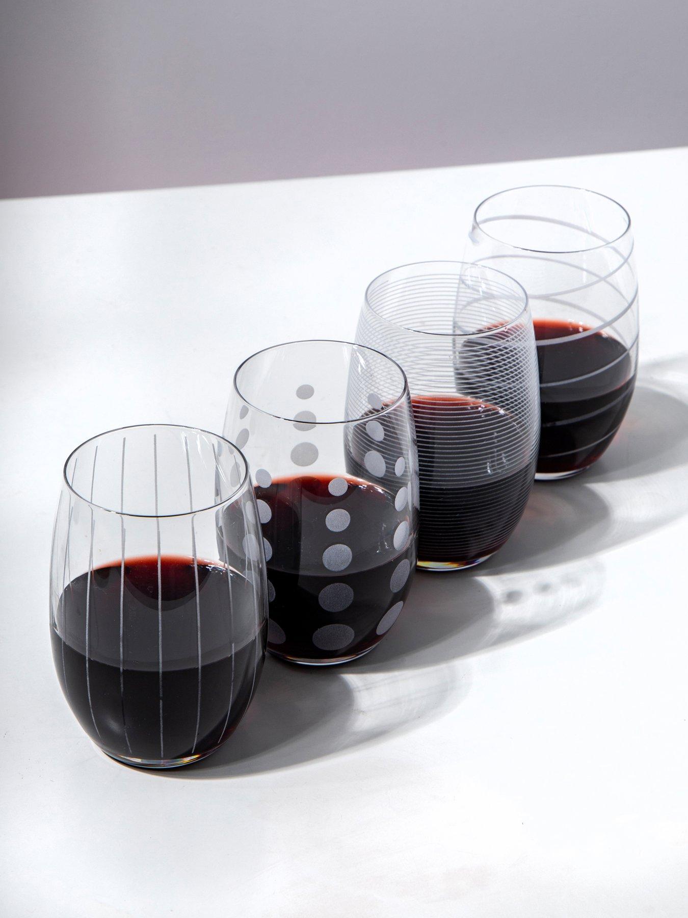 Image of Mikasa Cheers Stemless Wine Glasses