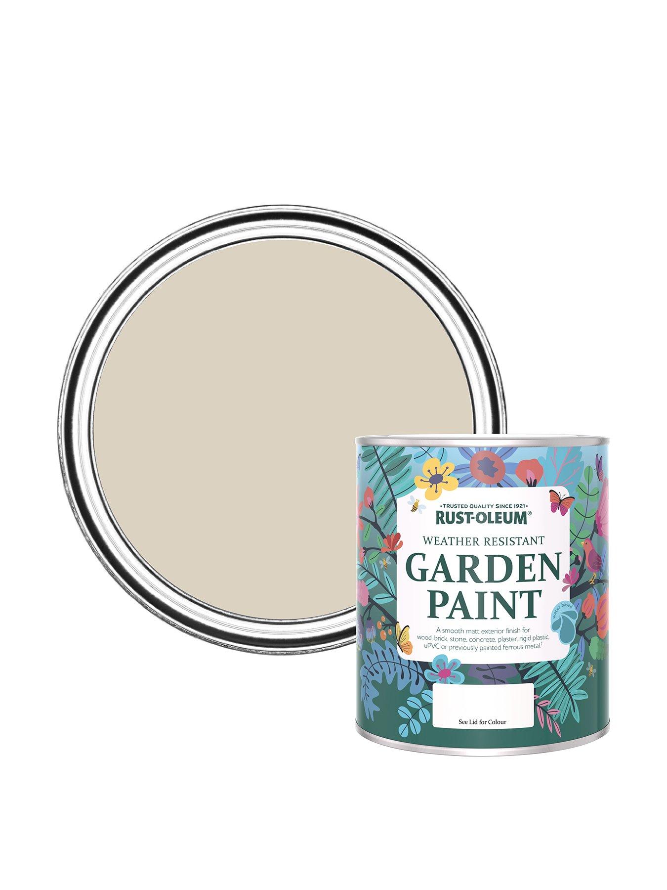 undefined Chalky Finish 750 ml Garden Furniture Paint – Hessian