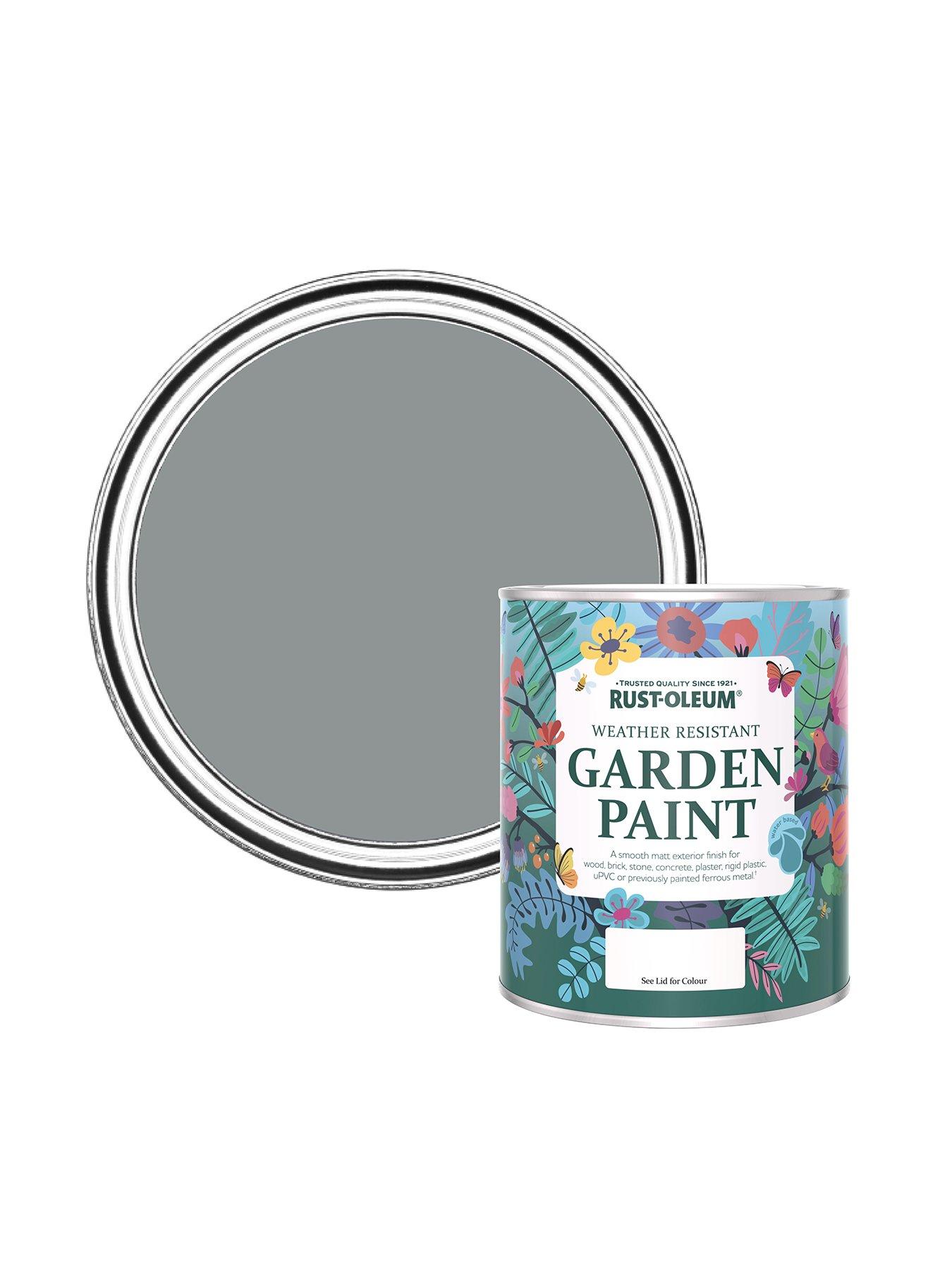 undefined Anthracite Garden Furniture Paint - 750ml