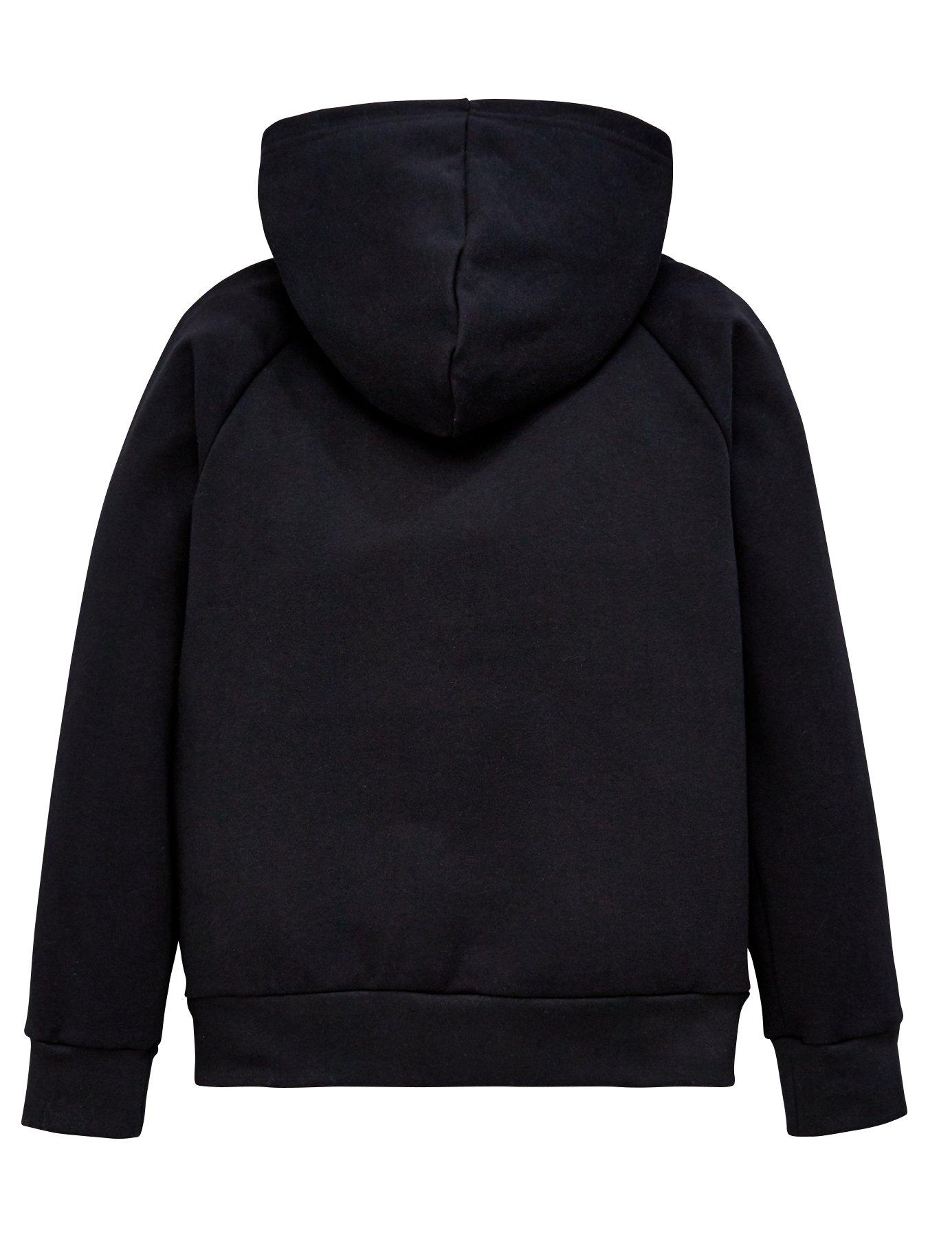 Boys' Project Rock Rival Fleece Black Adam Hoodie