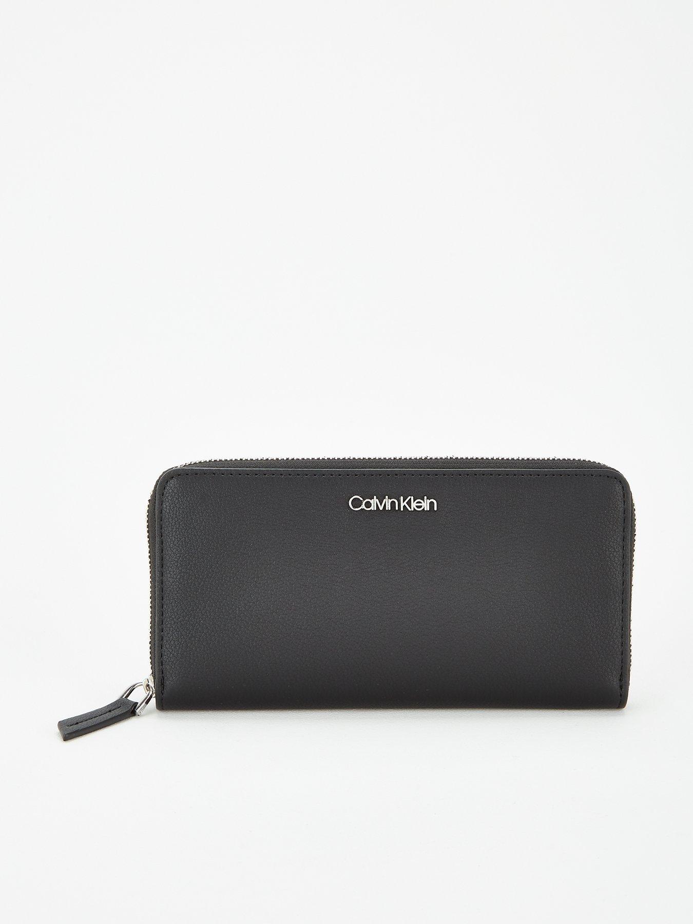 Calvin klein store zip around purse