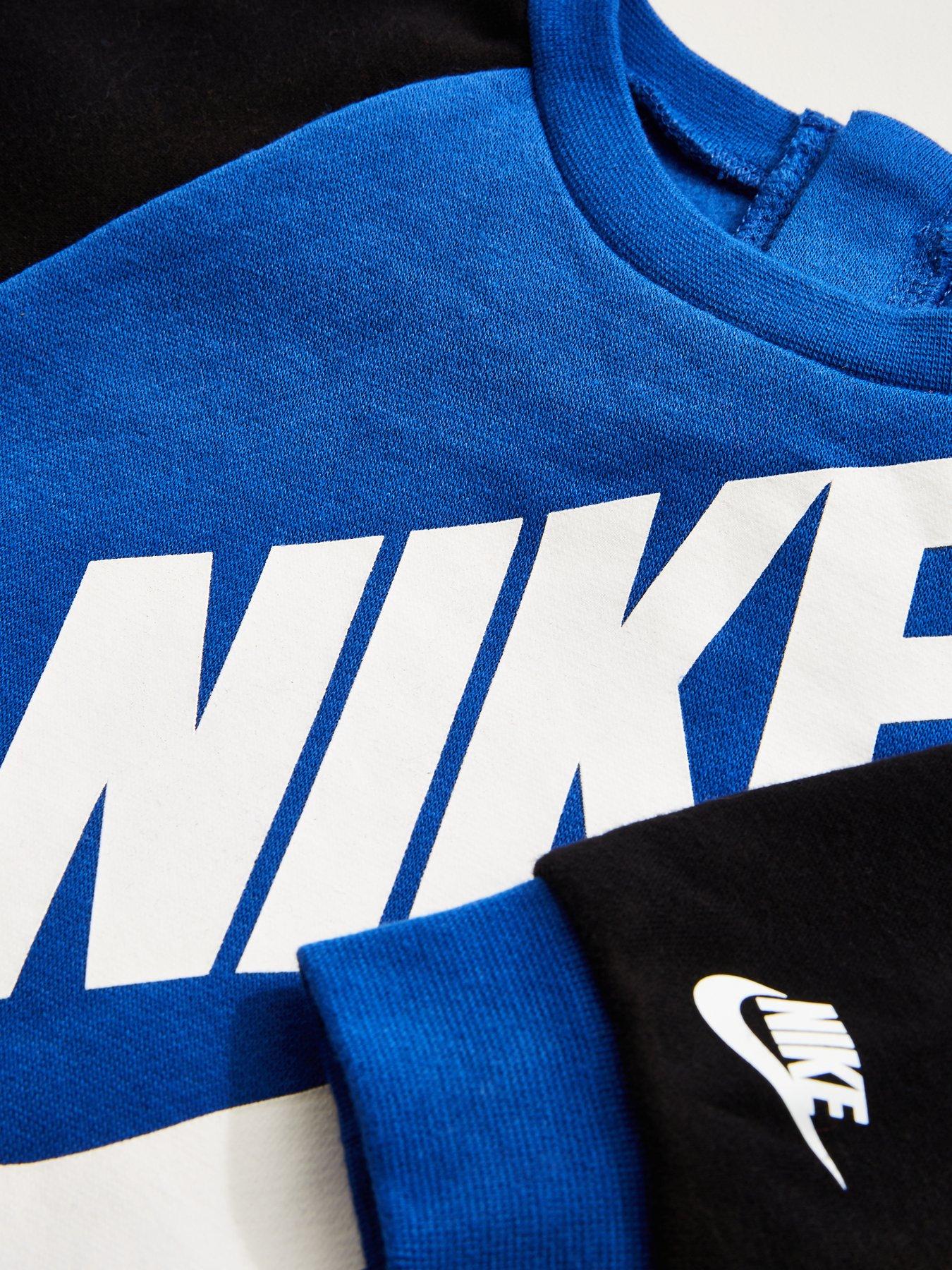 Nike double futura crew sweatshirt sale