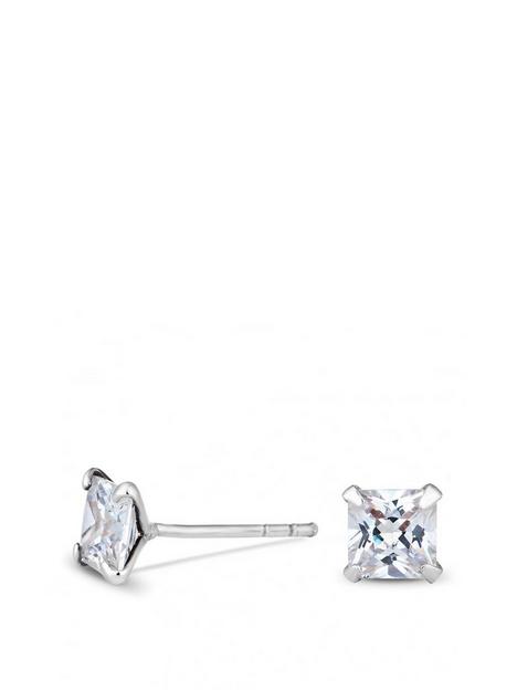 simply-silver-simply-silver-sterling-silver-925-with-cubic-zirconia-5mm-princess-cut-stud-earrings