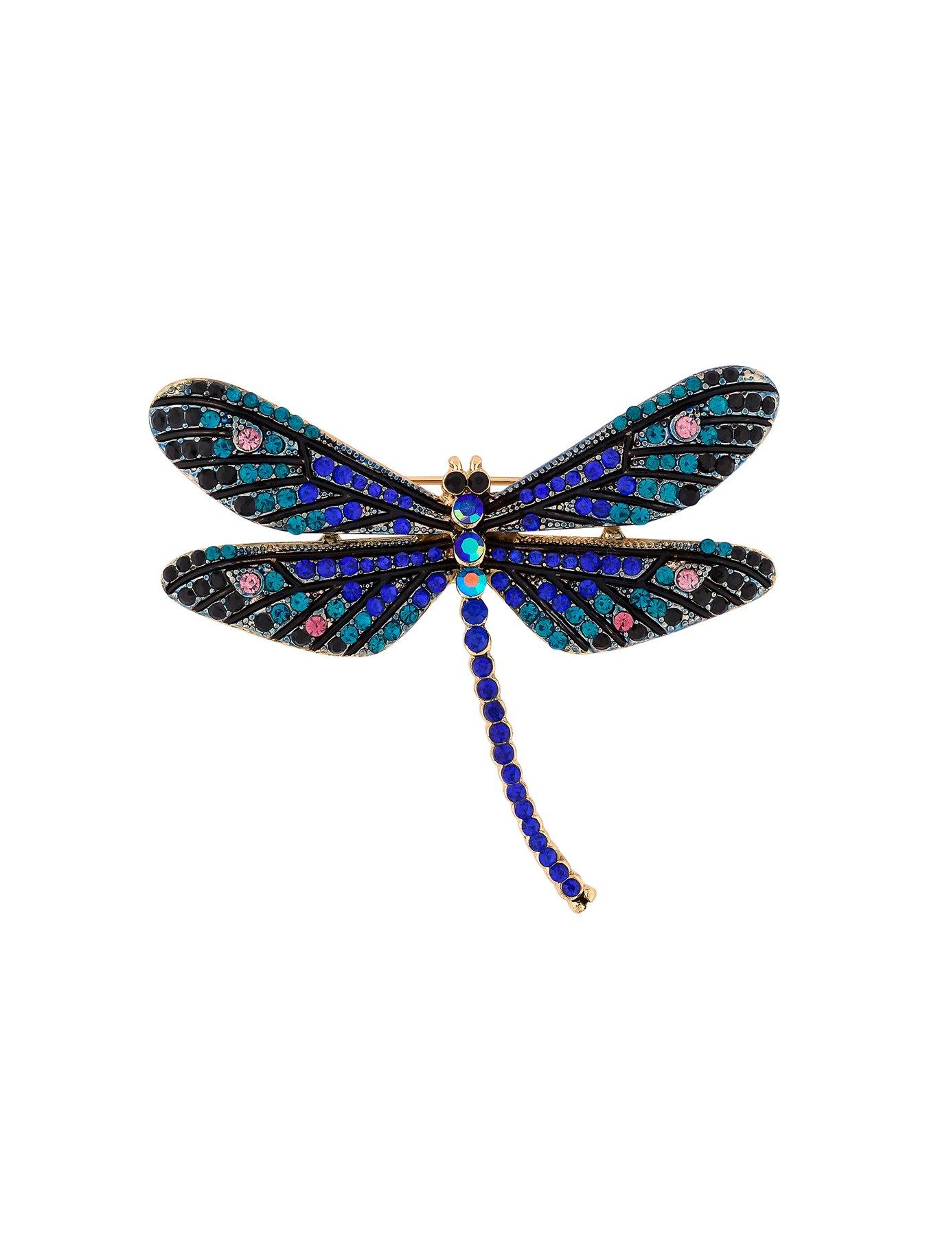 jon-richard-blue-and-multi-colour-pave-dragonfly-broochstillFront