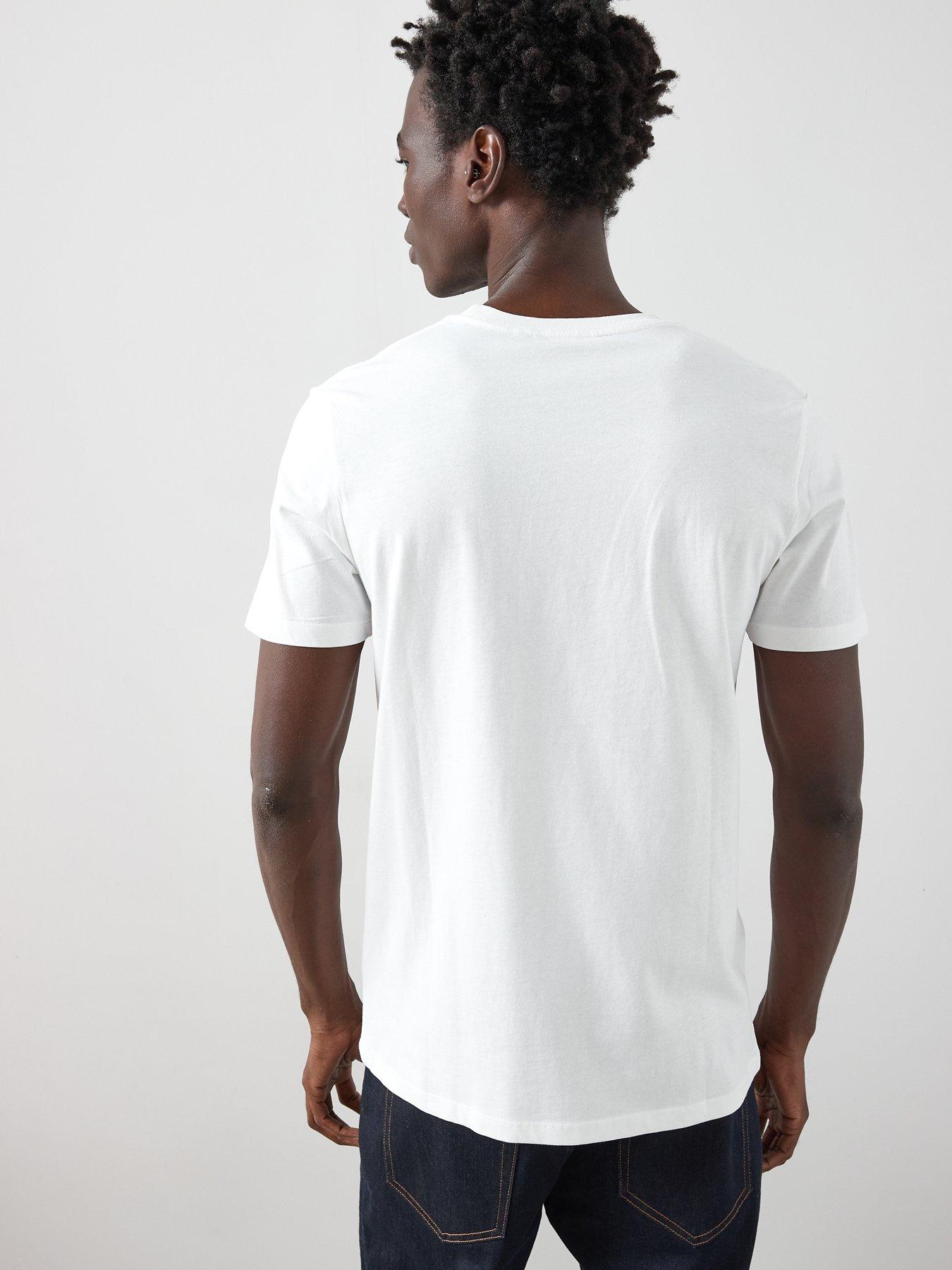 Image 2 of 6 of The Very Collection Pure Cotton Essentials Crew Neck T-shirt - White
