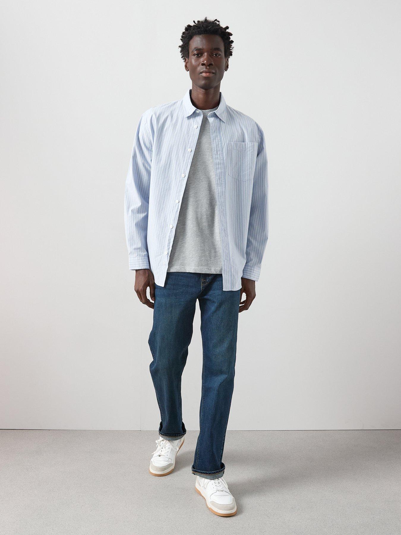 Image 3 of 6 of The Very Collection Essentials Crew Neck T-Shirt - Grey Marl