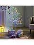 festive-4ft-flat-white-indooroutdoor-christmas-treefront