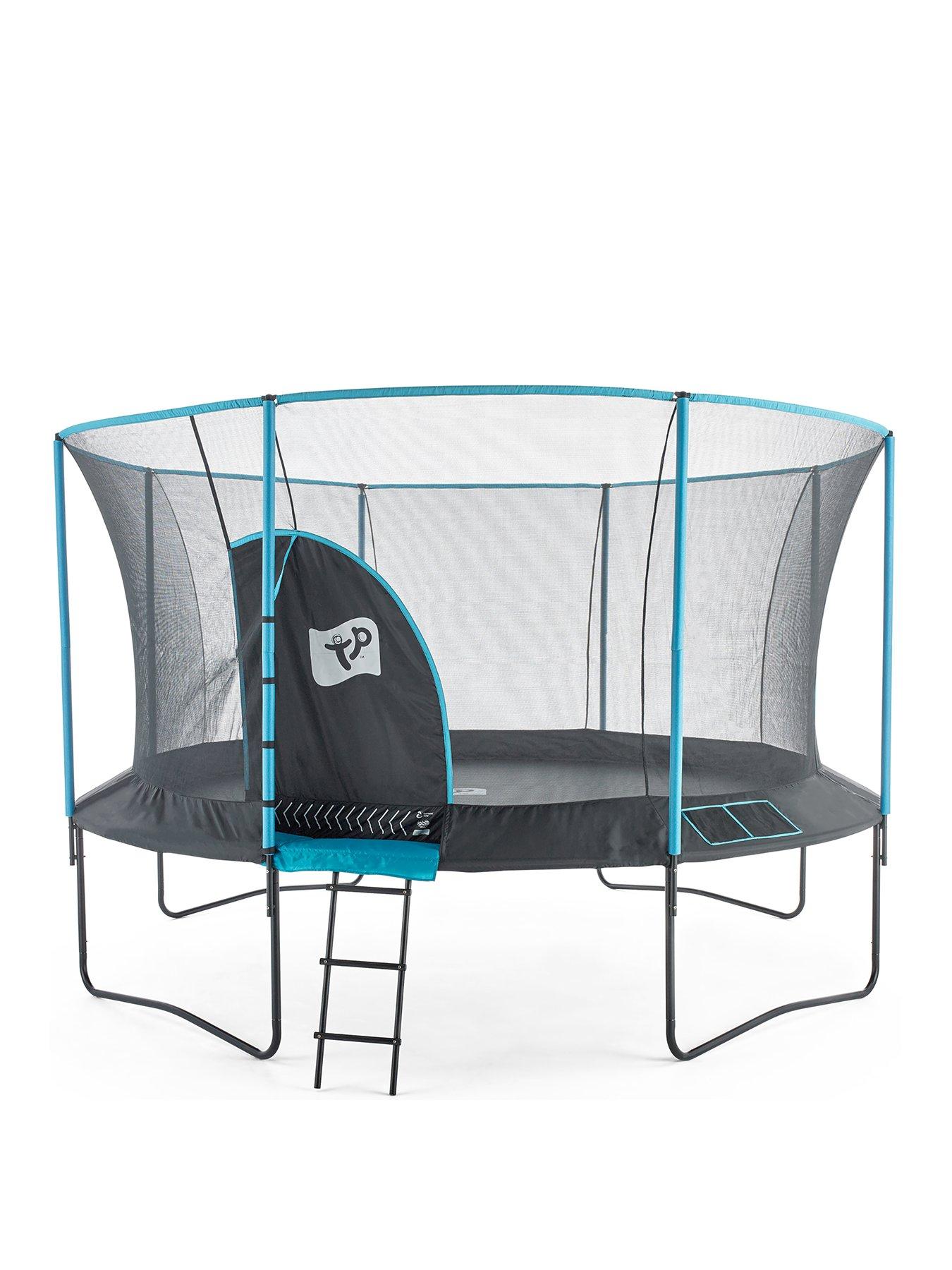 TP Genius 14ft Round Trampoline with Safety Net