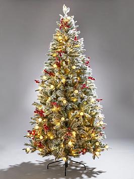 7ft-vermont-flocked-pre-lit-mixed-tips-christmas-tree