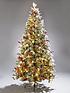 7ft-vermont-flocked-pre-lit-mixed-tips-christmas-treefront