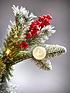 7ft-vermont-flocked-pre-lit-mixed-tips-christmas-treedetail